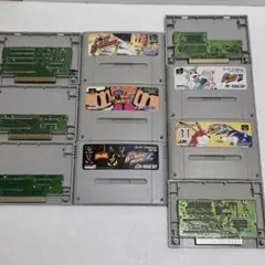 ボンバーマン　５点セット　スーパーファミコンソフト　起動確認　清掃済み