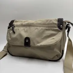 美品✨ACE ショルダーバッグ ナイロン ベージュ 軽量 多収納のサムネイル