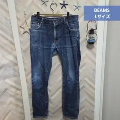 BEAMS Lサイズ デニム 濃いブルーのサムネイル