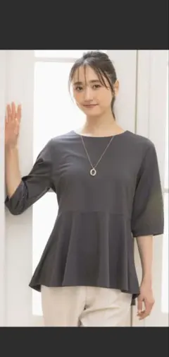 エニィスィスカットソートップス　シューラルーオペークドットクリップgroveロペ