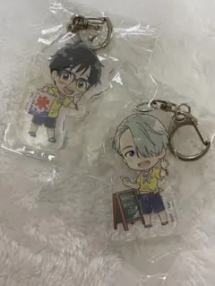 ユーリ!!! on ICE プリンセスカフェ 海の家 アクリルキーホルダー