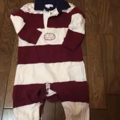ラルフローレン ロンパース ラガーシャツ 80