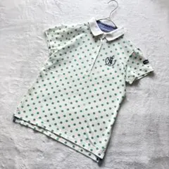 MASTER BUNNY EDITION ポロシャツ 半袖 ゴルフウェア 水玉