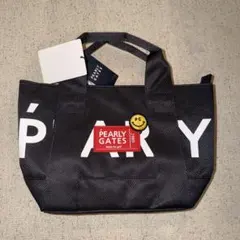 PEARLY GATES カートバッグ ラウンドバッグ ネイビー - メルカリ