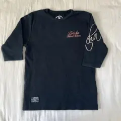 ★ガッチャ七分袖Tシャツブラック★150