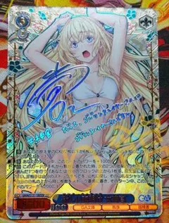 ヴァイスシュヴァルツ GA文庫 新しい夜明け 女神官 SSP サイン - メルカリ