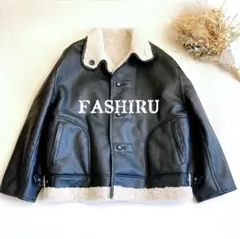 レザージャケット ベージュ