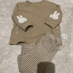 ユニクロ ミッフィ ベビーパジャマ 80サイズ