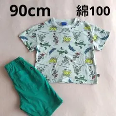 新品未使用 トイ・ストーリー ベビーパジャマ 90cm