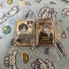 相澤消太 心操人使 ヒロアカ　原画展　パブミラー風アクリルステッカー
