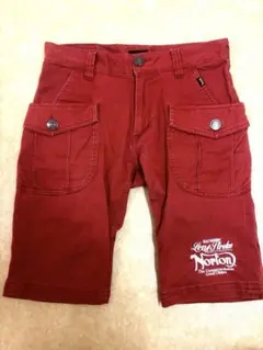 Norton ノートン 刺繍 デニム ハーフパンツ ショートパンツのサムネイル