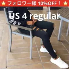 希少モデル！アメリカンイーグル ブラックジェギング ダメージスキニーデニム！