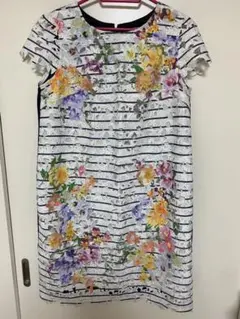【RoseTiara】花柄ワンピース【サイズ42】