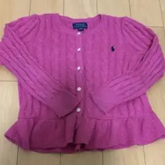Polo Ralph Lauren ピンク カーディガン
