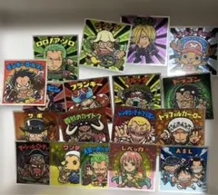 ワンピースマンチョコシール　新世界編 １８枚セット