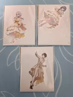 にじさんじ 6th アニバーサリーグッズ 特典 ダイカットステッカー 3点