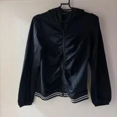 COMME CA ISM 黒 パーカー Mサイズ