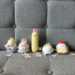 すみっこぐらし　てのりぬいぐるみ　天使なえびてんアイドル　5点