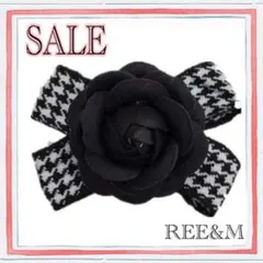 SALE❣️ コサージュ　カメリア　リボン　千鳥　卒業式　入学式　結婚式