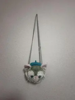 Gelatoni 猫の顔 ぬいぐるみバッグ