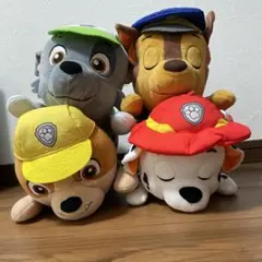 パウパトロール　ぬいぐるみセット