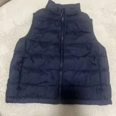 UNIQLOキッズネイビー ダウンベスト 中綿