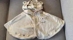 TINKERBELL フリースポンチョ 90cm