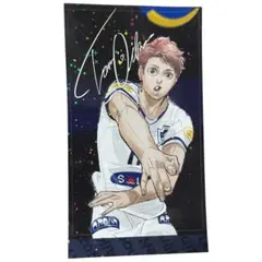 ハイキュー サイン入り ステッカー 及川徹 ジャンプフェア特典 Vリーグ 付録