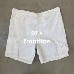 01s frontline カーゴショーツ ミリタリー リップストップ 古着のサムネイル