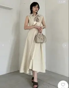未使用★Ameri★MEDI BACK OPEN COTTON DRESS★人気 未使用☆Ameri☆MEDI BACK OPEN COTTON DRESS☆人気 - メルカリ