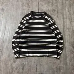 archive old uniqlo border L/S T-shirt