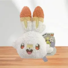 ポケモン ポケピース ぬいぐるみ ポーチ ヒバニー カラビナ付きのサムネイル