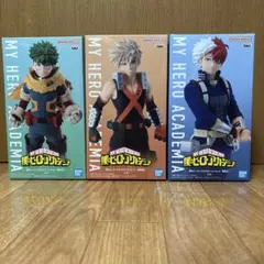 僕のヒーローアカデミア フィギュア 緑谷出久 爆豪勝己 轟焦凍
