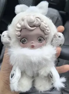 ポップマート/スカルパンダ/着せ替えドール/ぬいぐるみペンダントMist