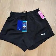 Mizuno 吸汗速乾 ブラックパンツ Lサイズ