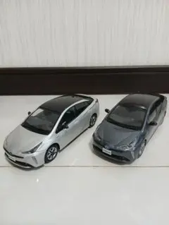 非売品 トヨタプリウス カラーサンプルミニカー 1/30　2台セット！