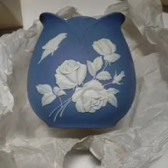 花瓶　青のサムネイル