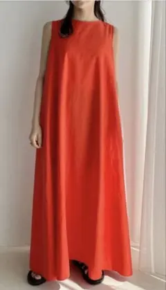 ⭕️ひまわり様専用ローリーズファーム バックリボンノースリーブワンピース　新品