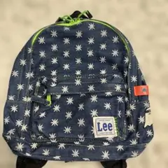 本日購入で値下げ　Lee 星柄デニムリュックのサムネイル
