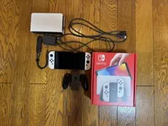 ニンテンドースイッチ有機ELホワイト ケース&microSD 256GB付き