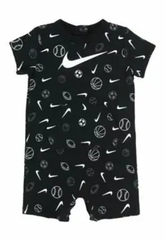 値下げNIKE 半袖ベビーロンパース56-62cm★