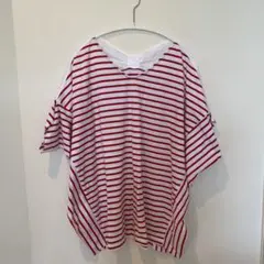 スクロール　レディースTシャツ　Lサイズのサムネイル