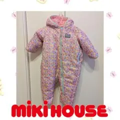 ミキハウス  ジャンプスーツ　ボア　フリース　リバーシブル