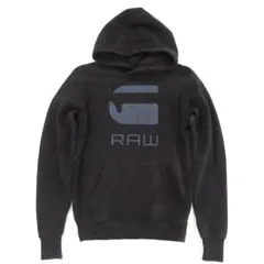 【G-STAR RAW】 ジースター 切り替え 裏起毛 プルパーカー 0167