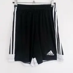 ⁠春夏 アディダス ハーフパンツ 160cm 黒 ジュニア キッズ スポーツ