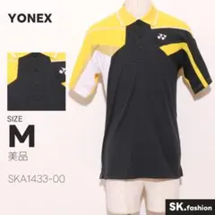 美品 YONEX トップス ポロシャツ　スポーツウェア　半袖　ロゴ刺繡　日本製