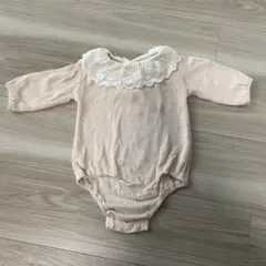バースデイ tete a tete レース襟 ロンパース 70cm