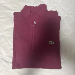 美品✨️LACOSTE ポロシャツ レッド サイズ6