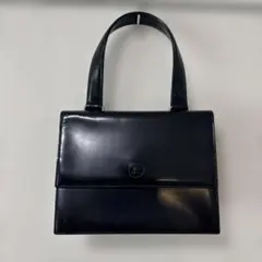 アニエスベーボヤージュ 黒 ハンドバッグ 冠婚葬祭 入学卒園式