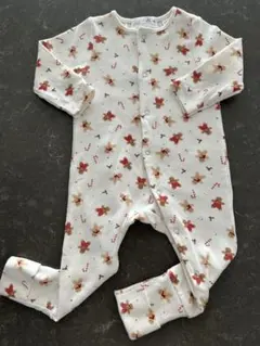 ZARA クリスマス ジンジャーブレッドマンロンパース 3-6months